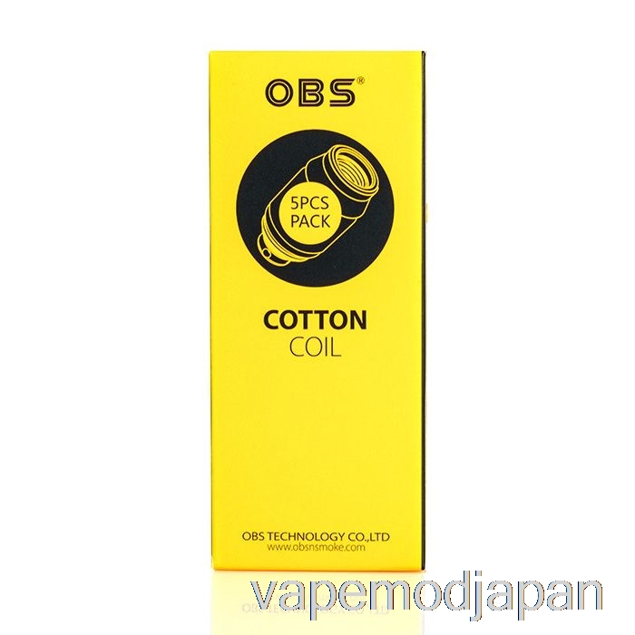Vape Japan Obs Cube Mini 交換用コイル 1.2ohm N1 カンタルコイル